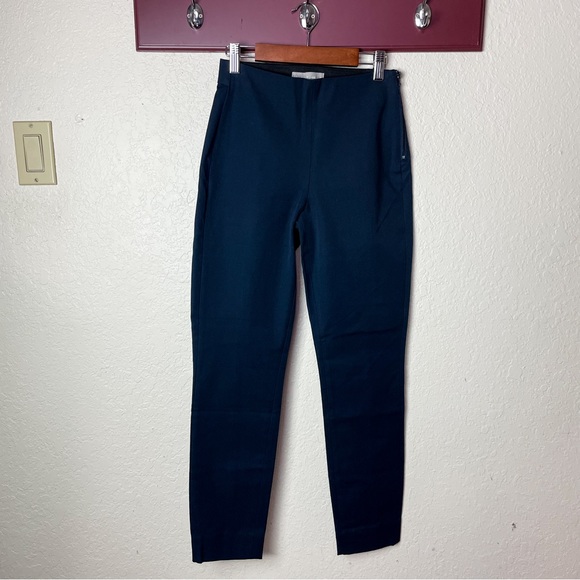 NWOT Everlane Side Zip Stretch Cotton Pant Size 00 - Picture 2 of 16